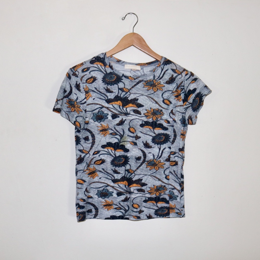 Ulla Johnson Estelle T-Shirt in Portofino - Picture 3 of 16